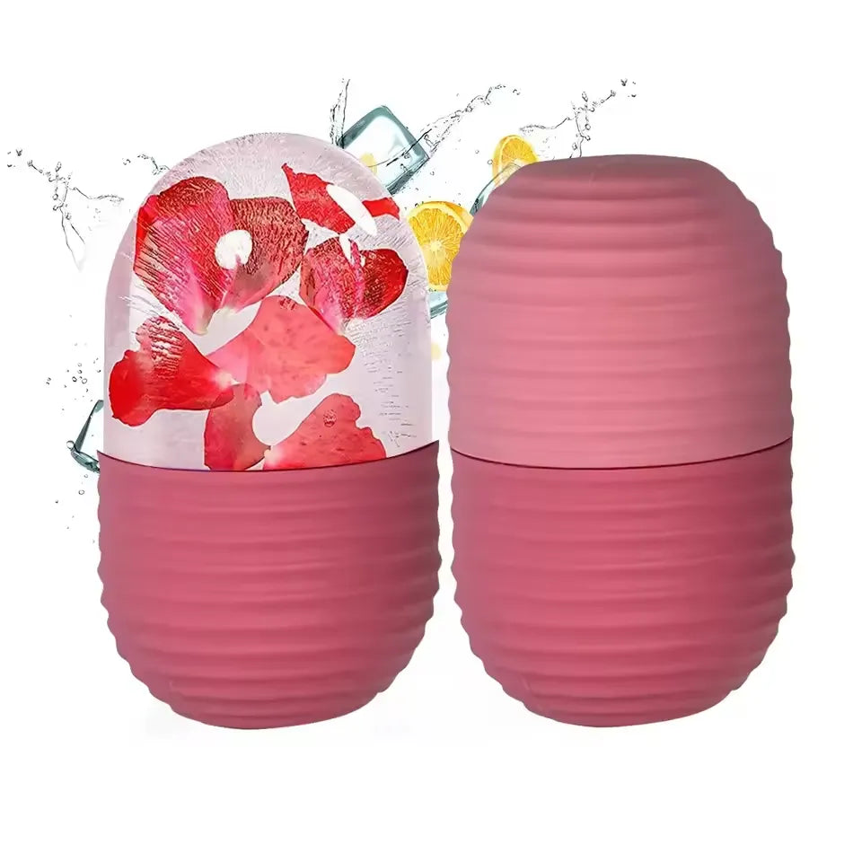 Roller de Glace pour le Visage – Soin Naturel et Effet Rafraîchissant Immédiat