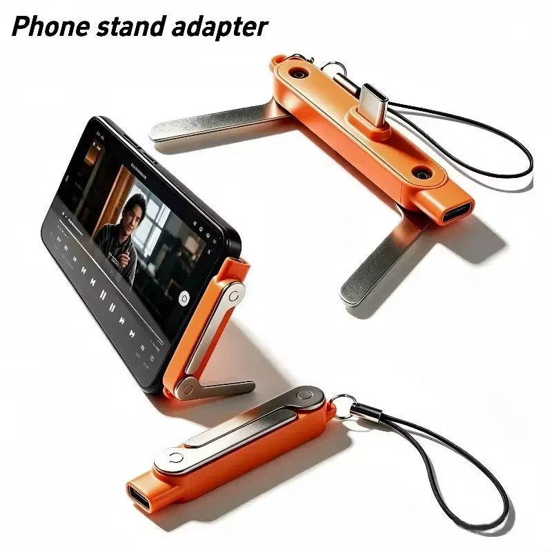 Support Téléphone 2-en-1 pour Visionnage et super Recharge(240W)