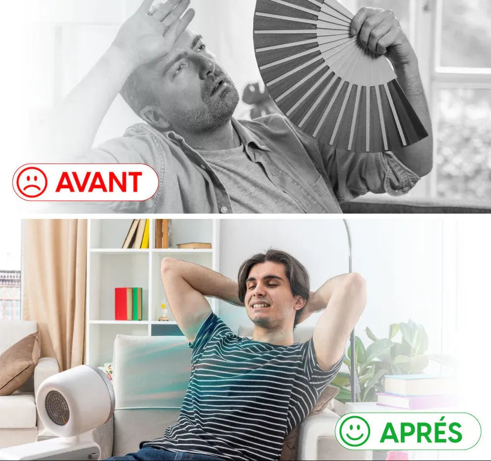 Ventilateur de Poche Intelligent – Écran LED et Design Pliable
