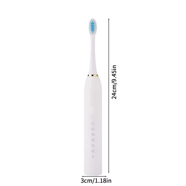 Brosse à Dents Électrique 6 Modes pour un Sourire Éclatant