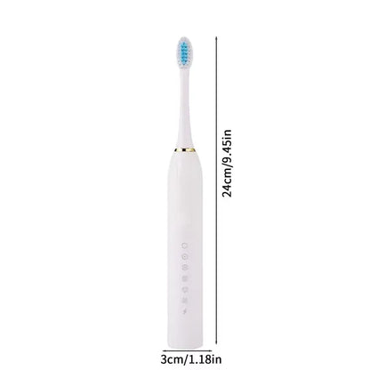 Brosse à Dents Électrique 6 Modes pour un Sourire Éclatant