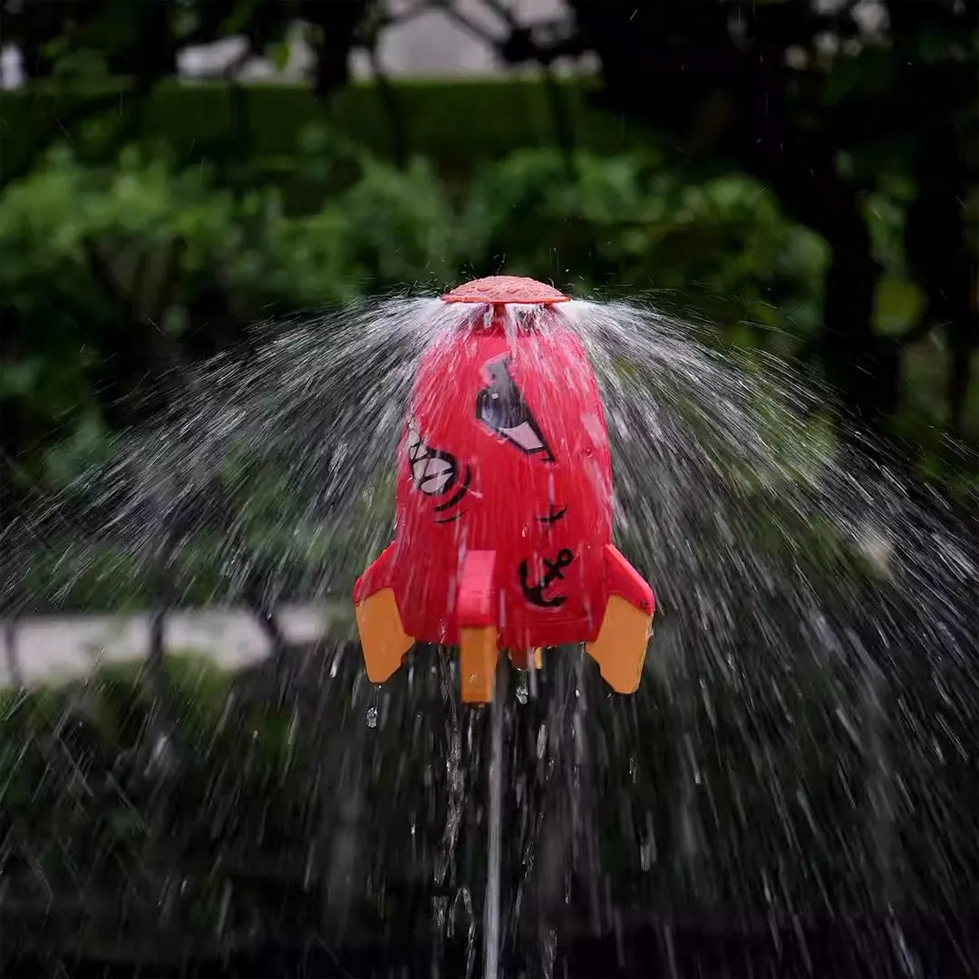 Fusée Arroseur Rotative 360° – Jeu d’Eau Extérieur pour Enfants