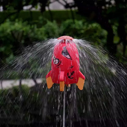 Fusée Arroseur Rotative 360° – Jeu d’Eau Extérieur pour Enfants