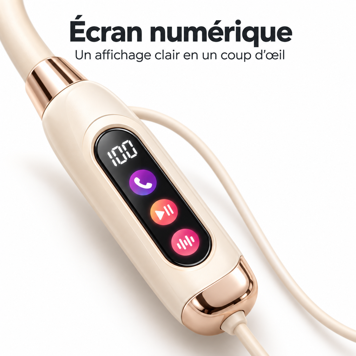 Écouteurs Bluetooth KIN KL-126 avec Radio FM et Carte TF