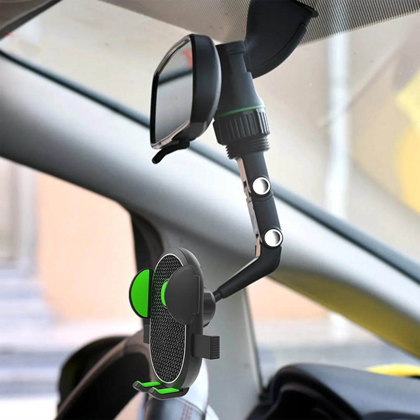 Support Téléphone 360° pour Voiture – Rotation Complète et Fixation Stable