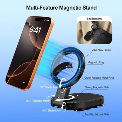 Ultra-Stable Support Smartphone Voiture à Ventouses Octopus 🐙