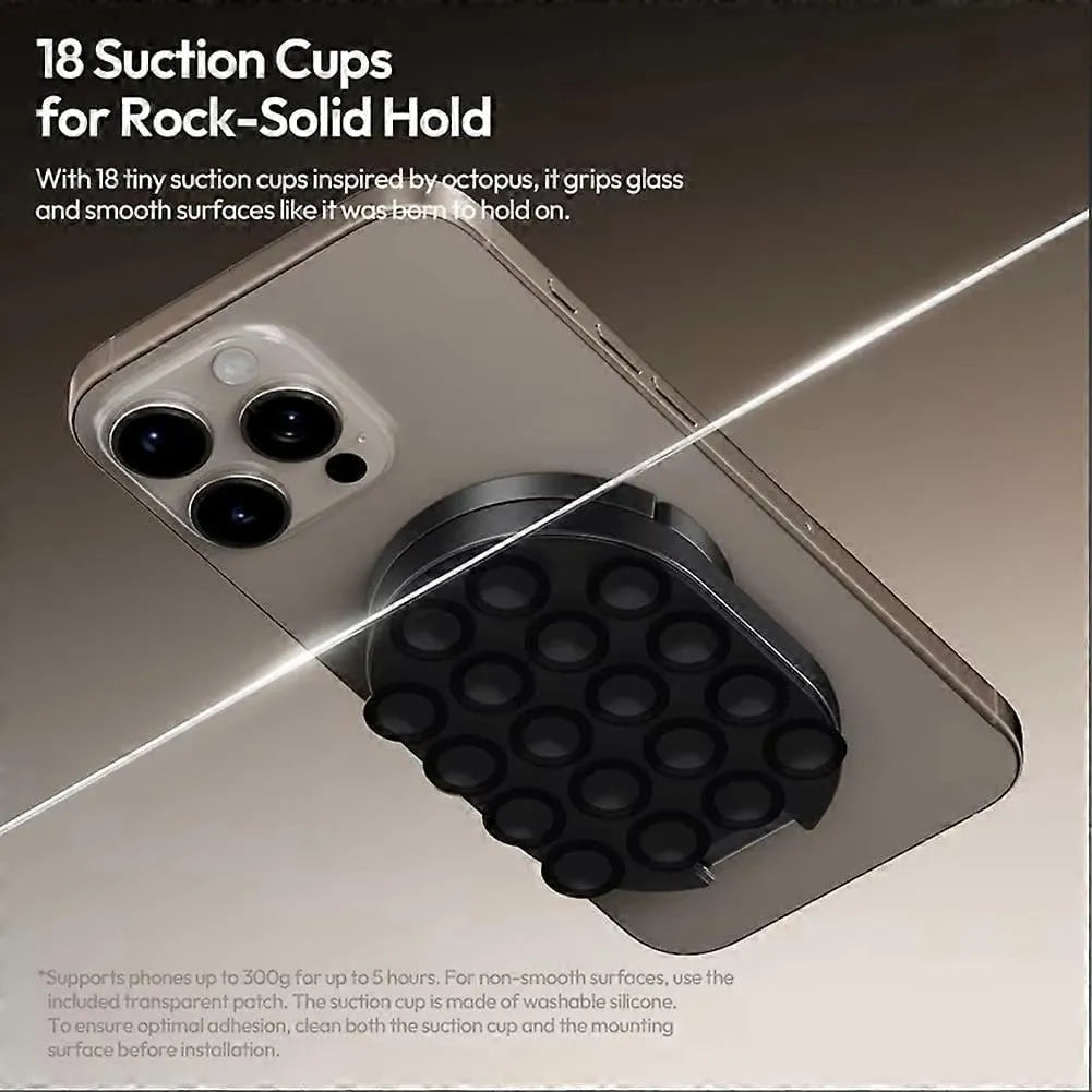 Ultra-Stable Support Smartphone Voiture à Ventouses Octopus 🐙