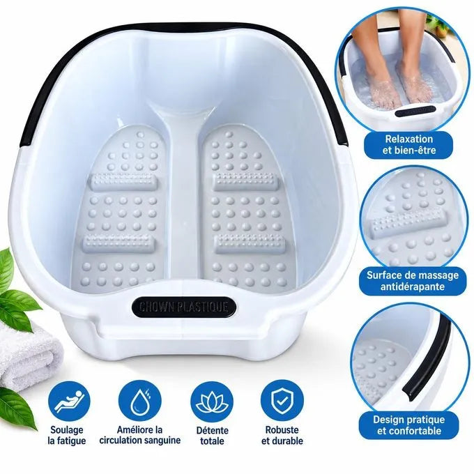Bassine pour Bain de Pieds Massage Relaxant