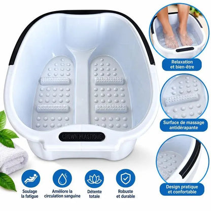 Bassine pour Bain de Pieds Massage Relaxant