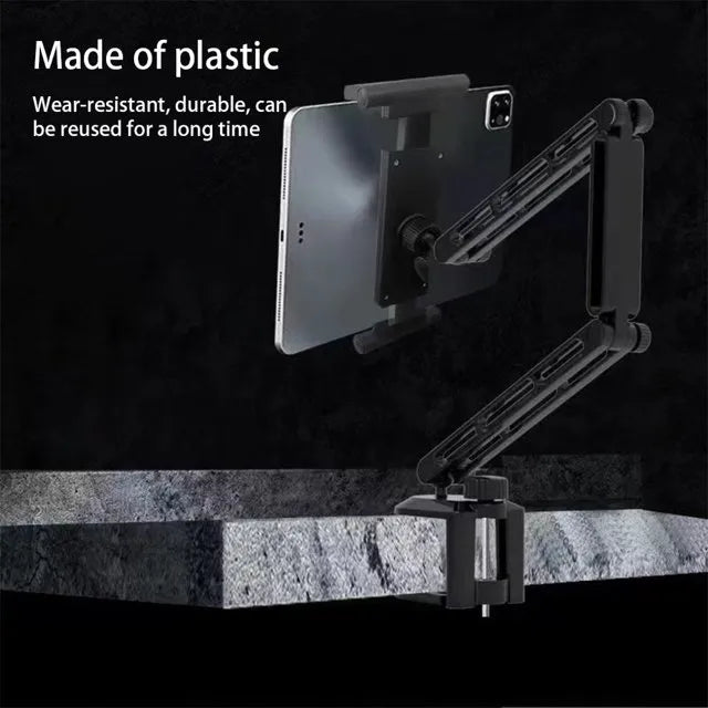 Support Téléphone et Tablette 360° avec Bras Flexible et Réglable