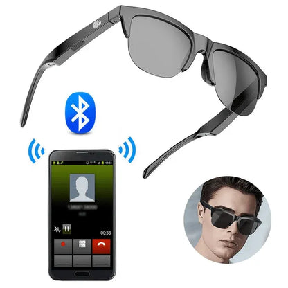 Lunettes Audio Intelligentes Sans Fil avec Protection UV