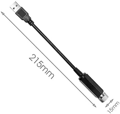 Projecteur d'Étoiles USB pour Voiture avec 3 Modes d'Éclairage