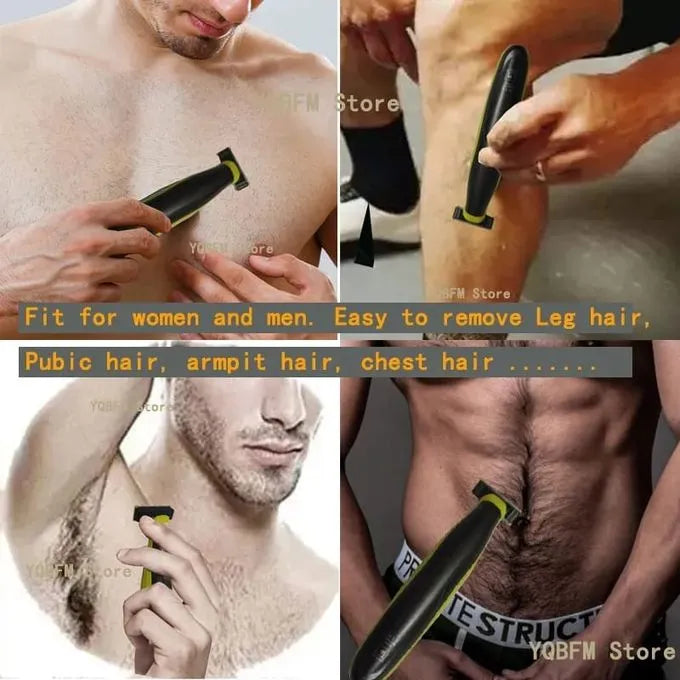 Tondeuse à Barbe Professionnelle pour un Rasage Sécurisé Sans Coupures