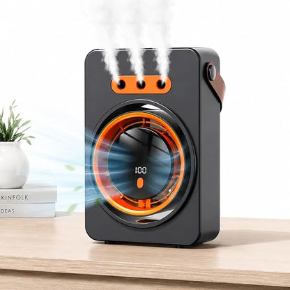 Ventilateur 2 en 1 Multifonction avec Brume Rafraîchissante et Air Puissant