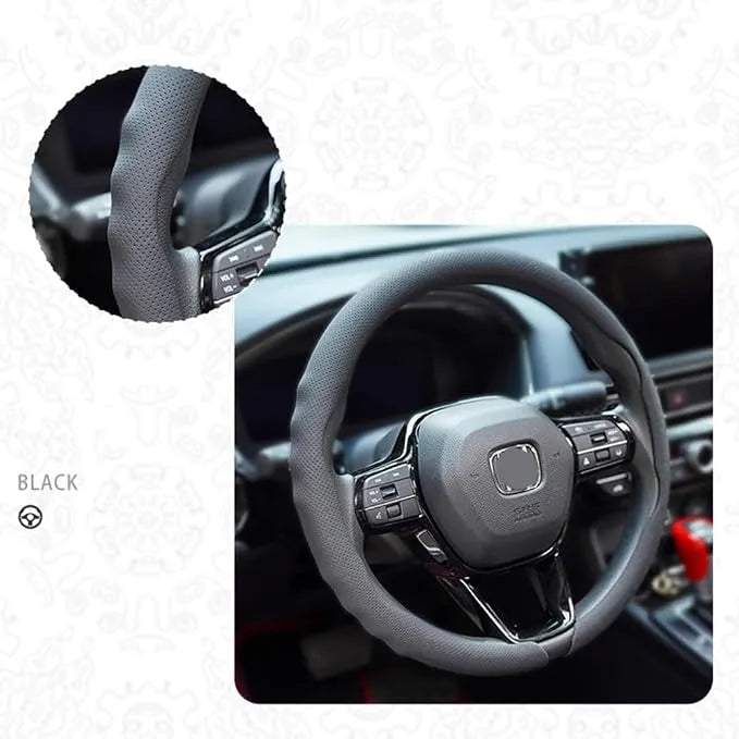Couvre-Volant Ergonomique Antidérapant avec Grip Vague