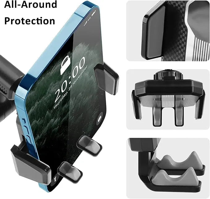 Support Téléphone Universel avec Bras Extensible et Rotation Complète 360°