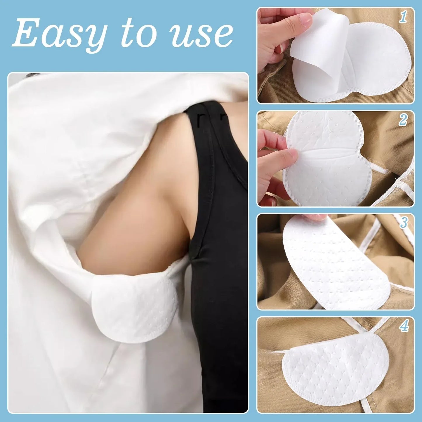 Protections Invisibles Contre la Transpiration – Pour Hommes et Femmes