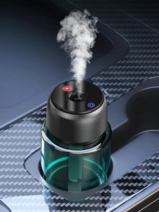 Diffuseur de Parfum Ultrasonique pour Voiture avec Lumière Ciel Étoilé