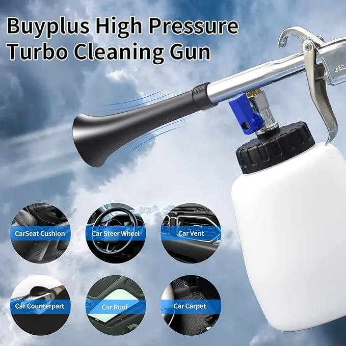 Turbo Clean Pro – Nettoyage Rapide et Professionnel pour Toute la Voiture