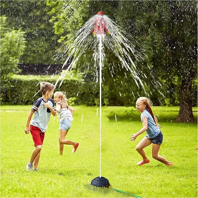 Fusée Arroseur Rotative 360° – Jeu d’Eau Extérieur pour Enfants