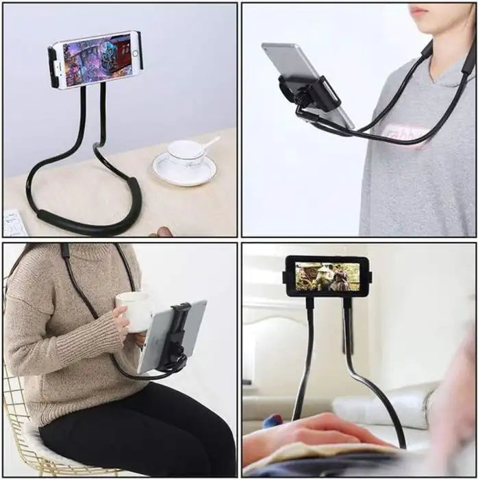 Support de Téléphone Flexible Tour de Cou avec Angle Réglable