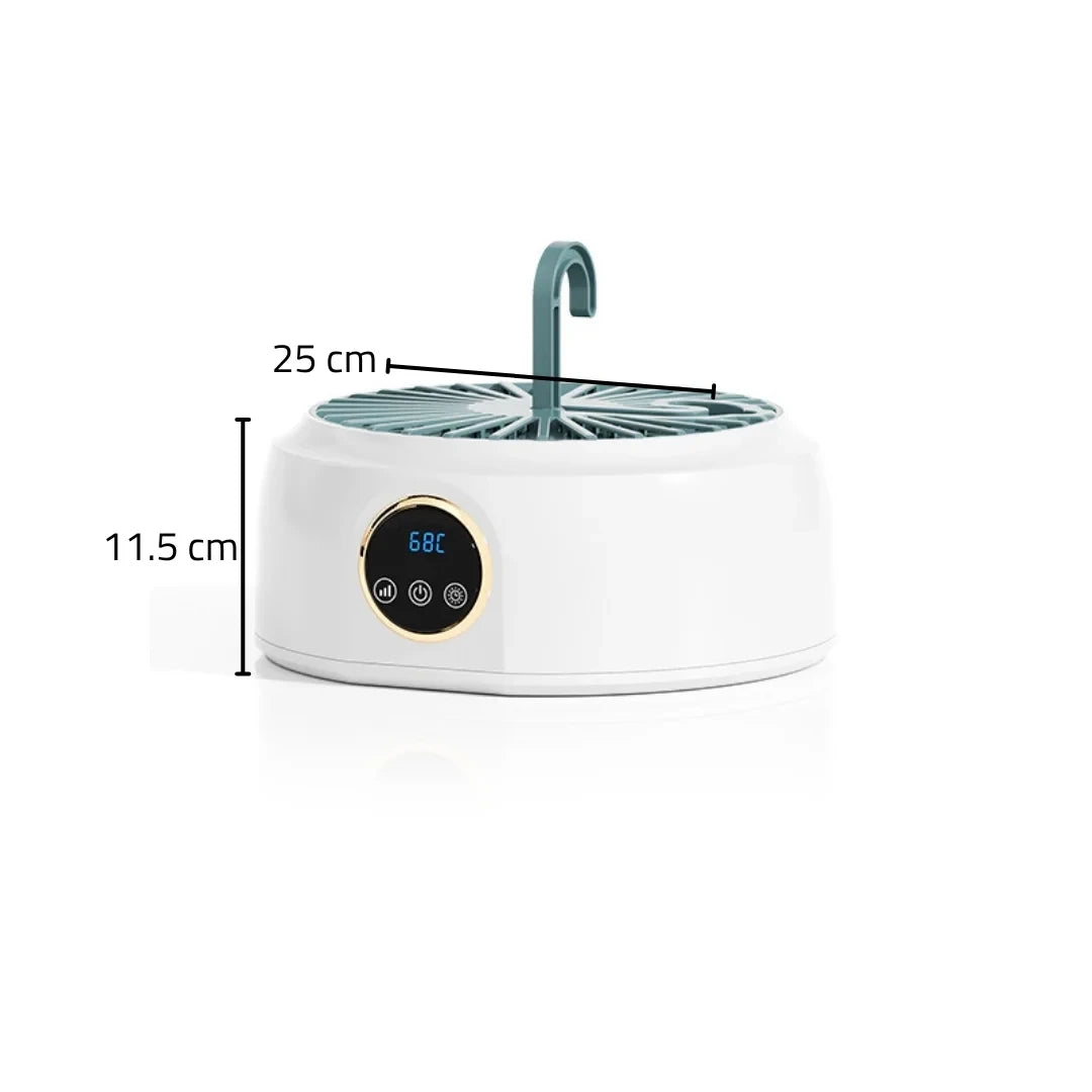 Sèche-Linge Électrique Portable avec Armoire de Séchage Pliable
