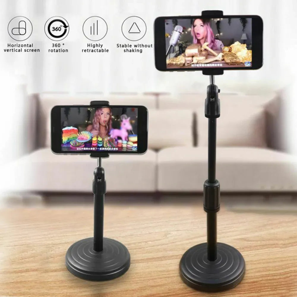 Support de Téléphone Professionnel Réglable pour Création de Contenu et Vidéo