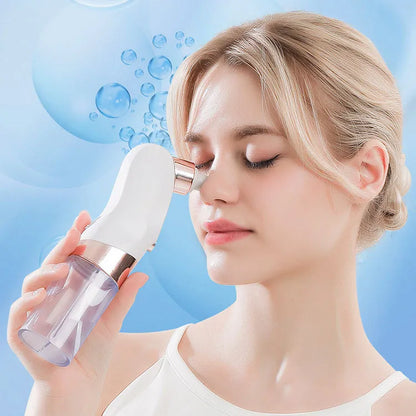 Nettoyeur Point Noir Hydratant avec Écran LED et Effet Bulles