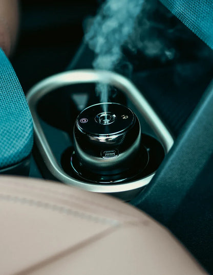 Diffuseur de Parfum Ultrasonique pour Voiture avec Lumière Ciel Étoilé