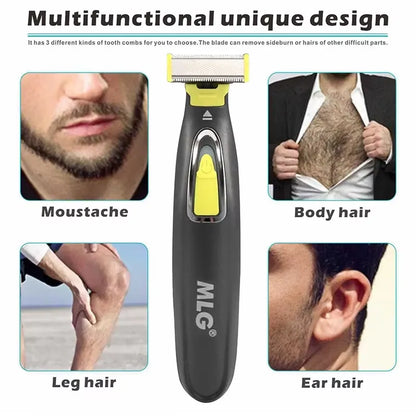 Tondeuse à Barbe Professionnelle pour un Rasage Sécurisé Sans Coupures
