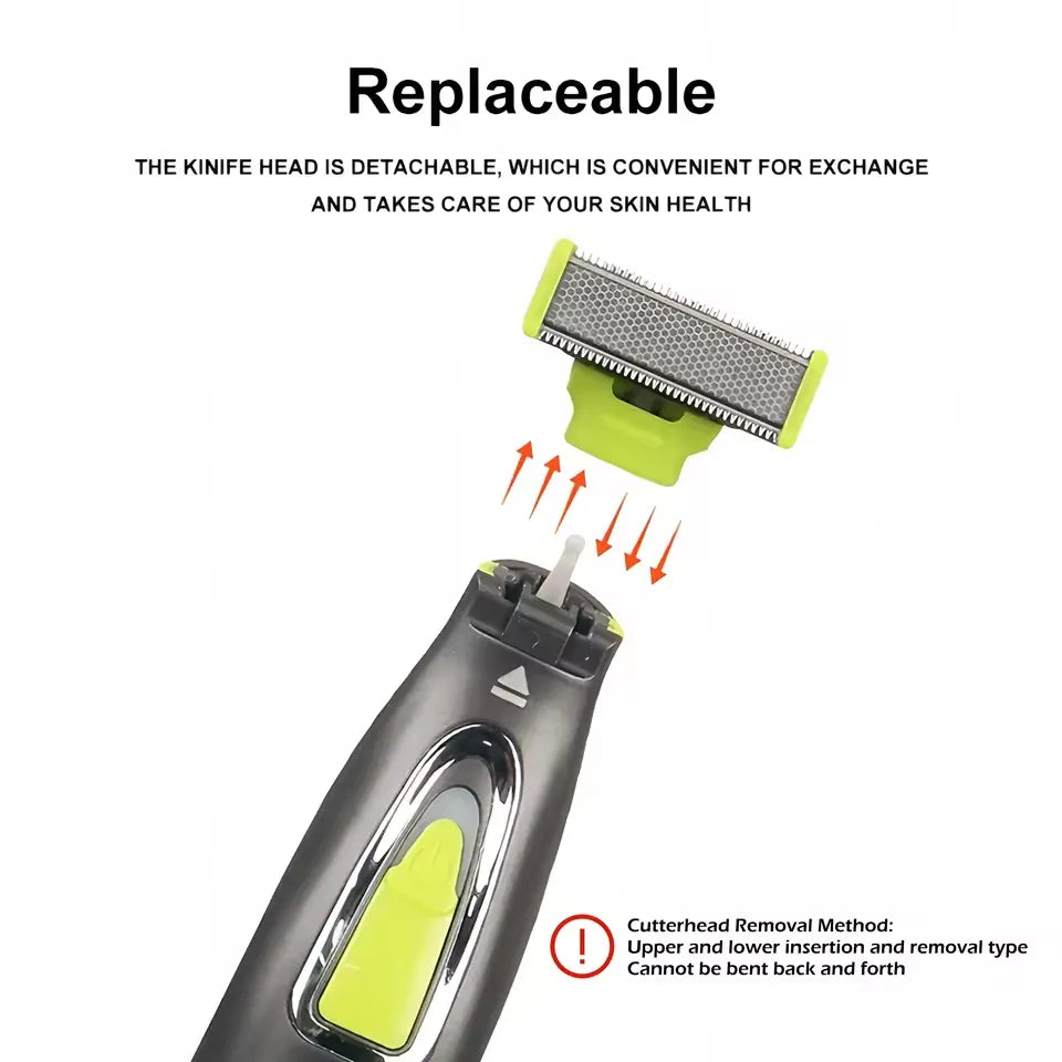 Tondeuse à Barbe Professionnelle pour un Rasage Sécurisé Sans Coupures