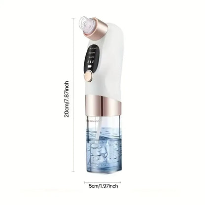 Nettoyeur Point Noir Hydratant avec Écran LED et Effet Bulles