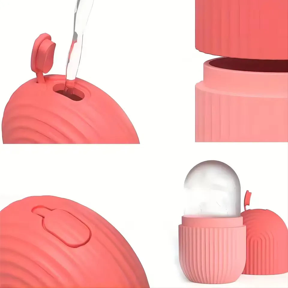 Roller de Glace pour le Visage – Soin Naturel et Effet Rafraîchissant Immédiat
