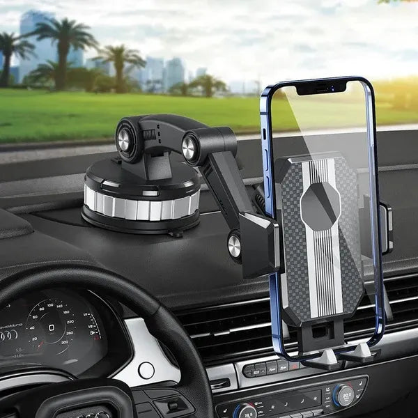 Support Téléphone Universel avec Bras Extensible et Rotation Complète 360°