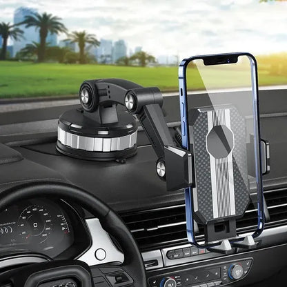 Support Téléphone Universel avec Bras Extensible et Rotation Complète 360°