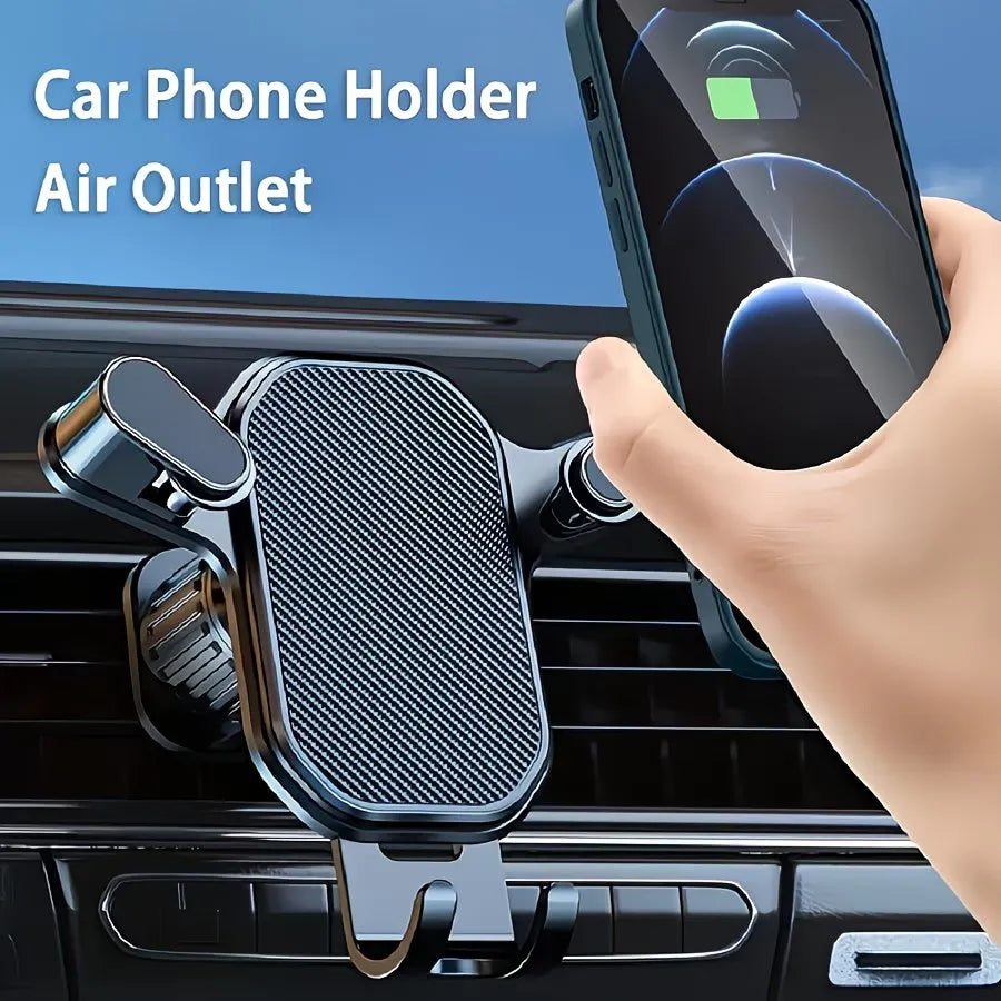 Support Téléphone Voiture Rotatif 360° – Fixation Stable et Anti-Vibration