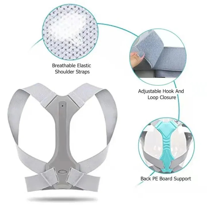 Correcteur de Posture Confortable pour un Dos Plus Droit