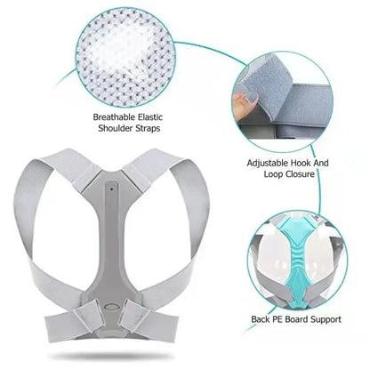 Correcteur de Posture Confortable pour un Dos Plus Droit
