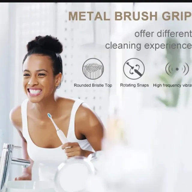 Brosse à Dents Électrique 6 Modes pour un Sourire Éclatant
