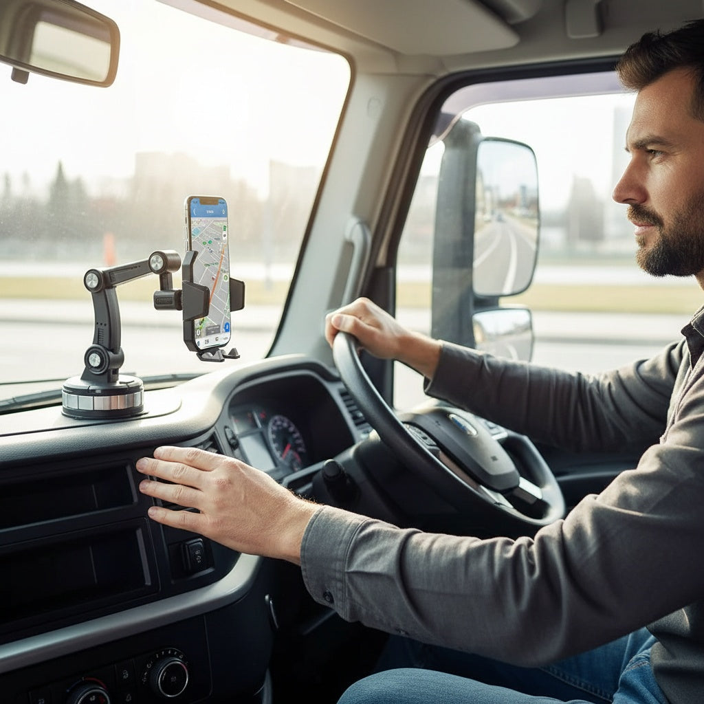 Support Téléphone Universel avec Bras Extensible et Rotation Complète 360°