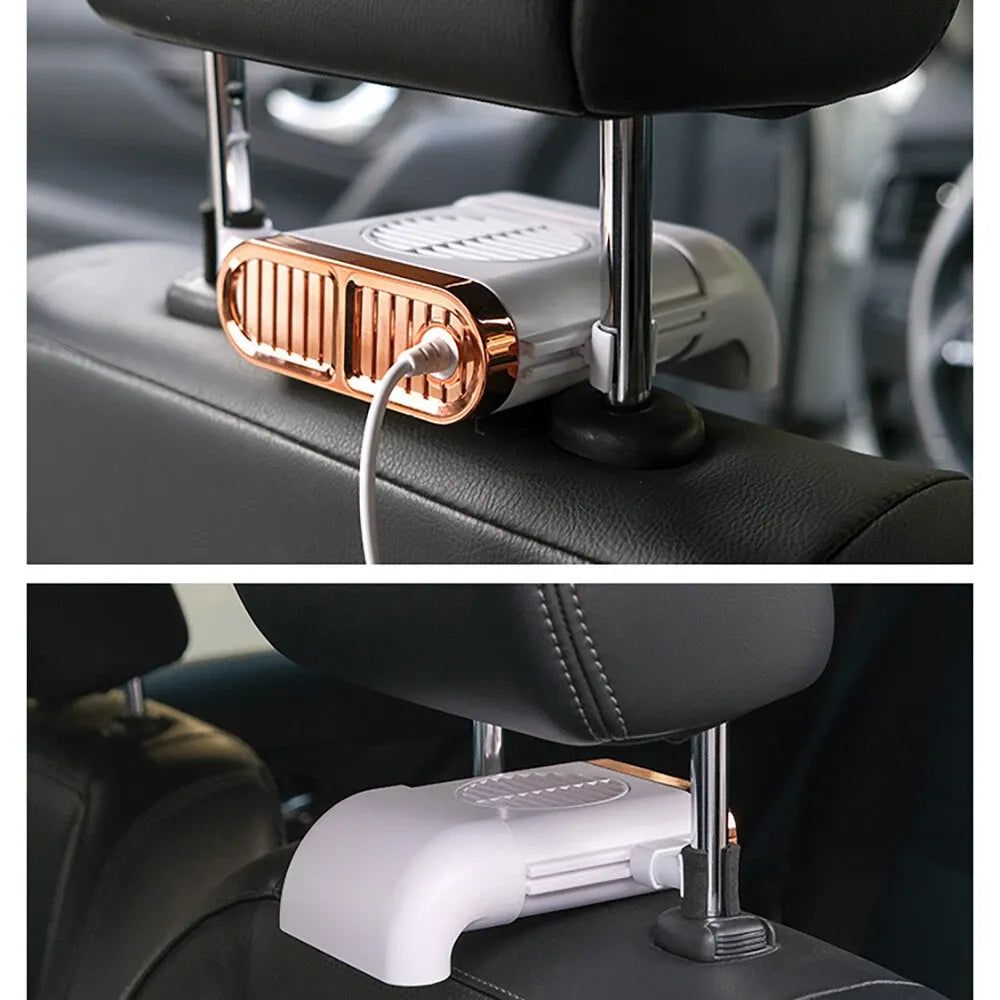 Ventilateur de Siège Voiture 12V pour un Dos Toujours Frais