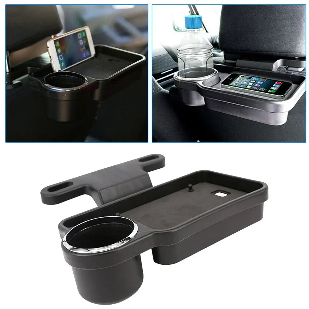 Organiseur multifonction arrière – Porte-gobelet, téléphone