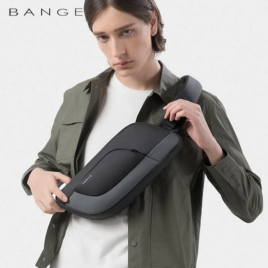 Sac Bandoulière Léger et Imperméable pour Voyage, Travail et Randonnée