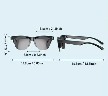 Lunettes Audio Intelligentes Sans Fil avec Protection UV
