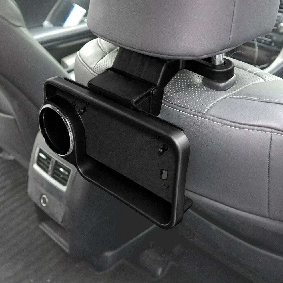Organiseur multifonction arrière – Porte-gobelet, téléphone