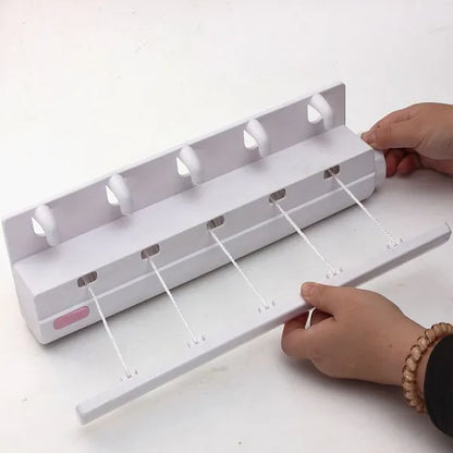 Séchoir Mural Rétractable pour Gagner de l’Espace et Organiser la Maison