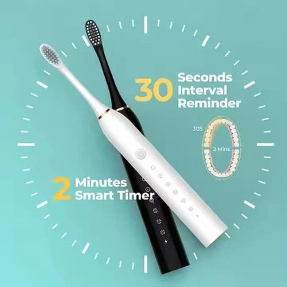 Brosse à Dents Électrique 6 Modes pour un Sourire Éclatant